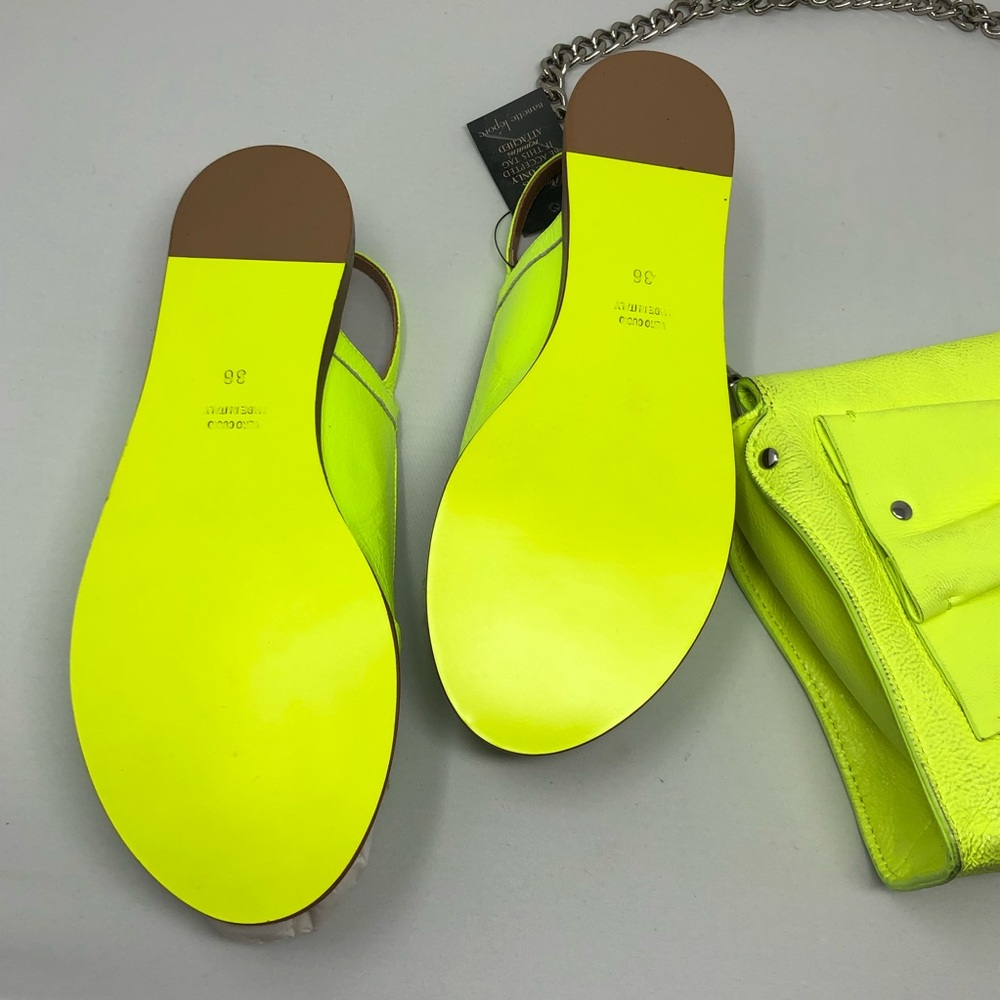NANETTE LEPORE | NWT Neon Shoes & Purse Set - Picture 4 of 6